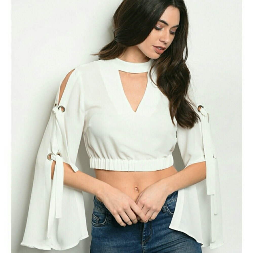 Lace Up V Cutout Top ONE PIECE
